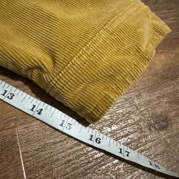 Universal Thread Yellow Corduroy Jacket 4X Chore Coat Pockets Buttons Cottage - Picture 10 of 10